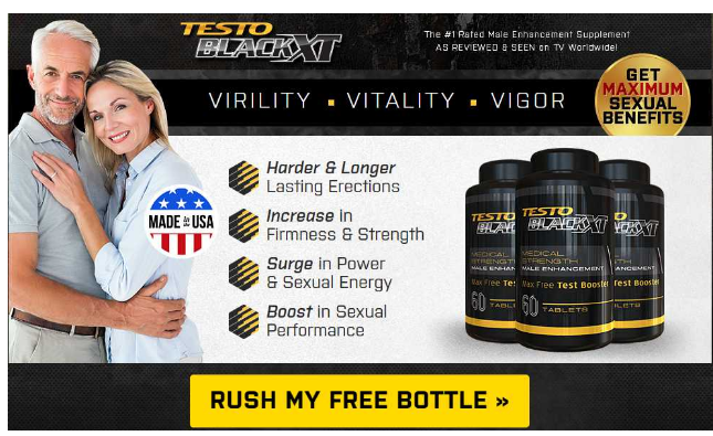 Testo Black XT Review - Natural Treatment For Low Testosterone