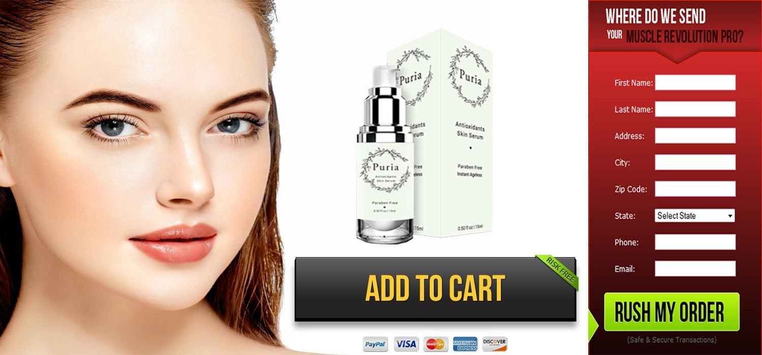 Puria Skin Serum Review - Instantly Ageless Antioxidant Skincare- Free Trial