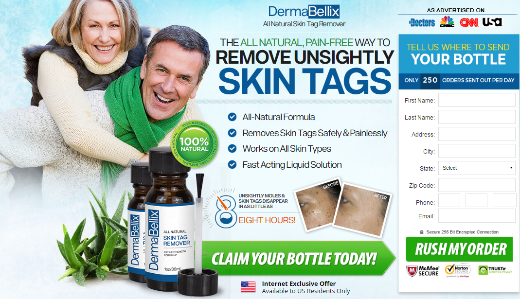 DERMABELLIX - All Natural Pain Free Way To Remove Skin Tags